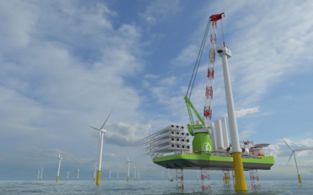 Huisman signs contract to build 2,600m Leg Encircling Crane - анонс